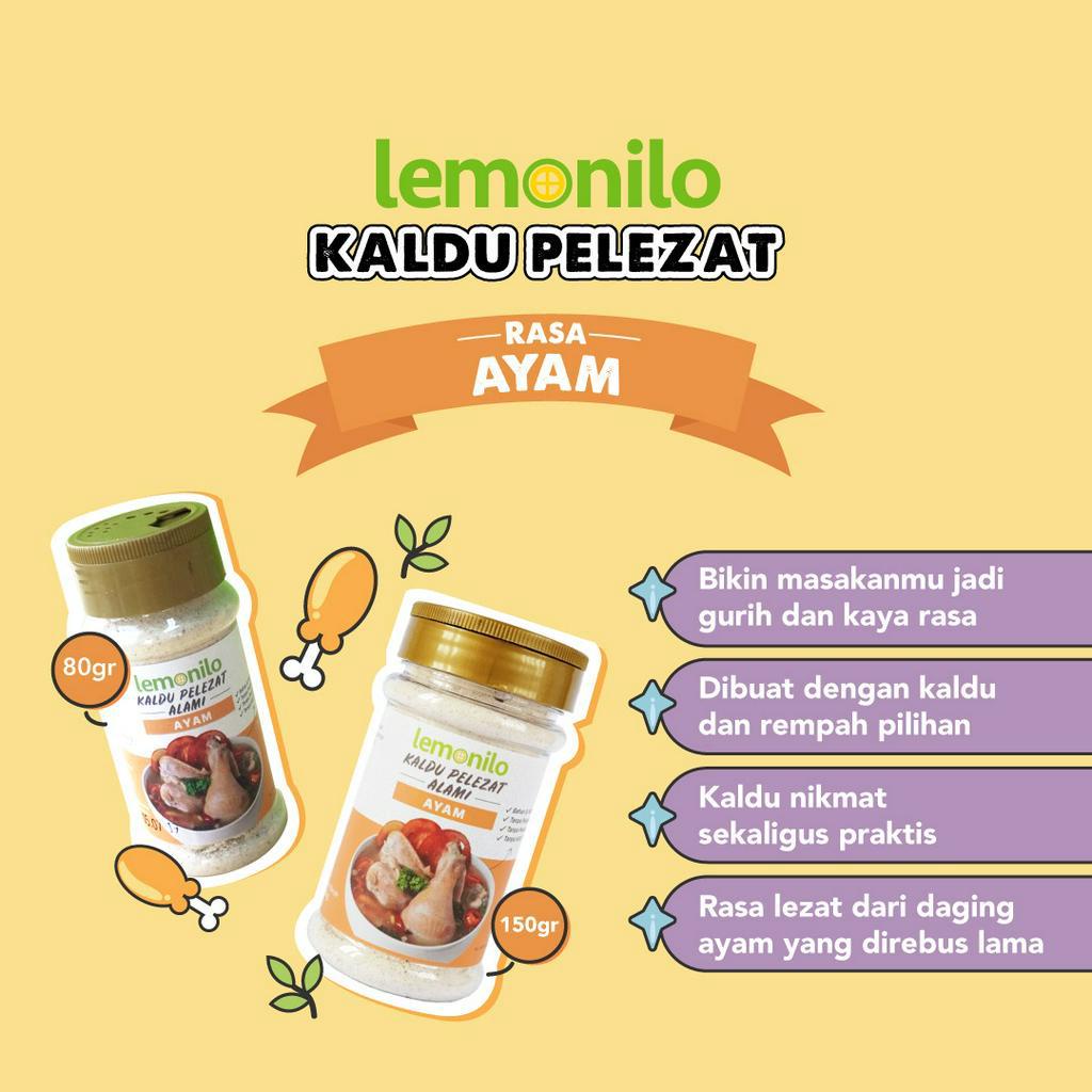 LEMONILO Kaldu Pelezat Sapi / Kaldu Pelezat Ayam 150 gr