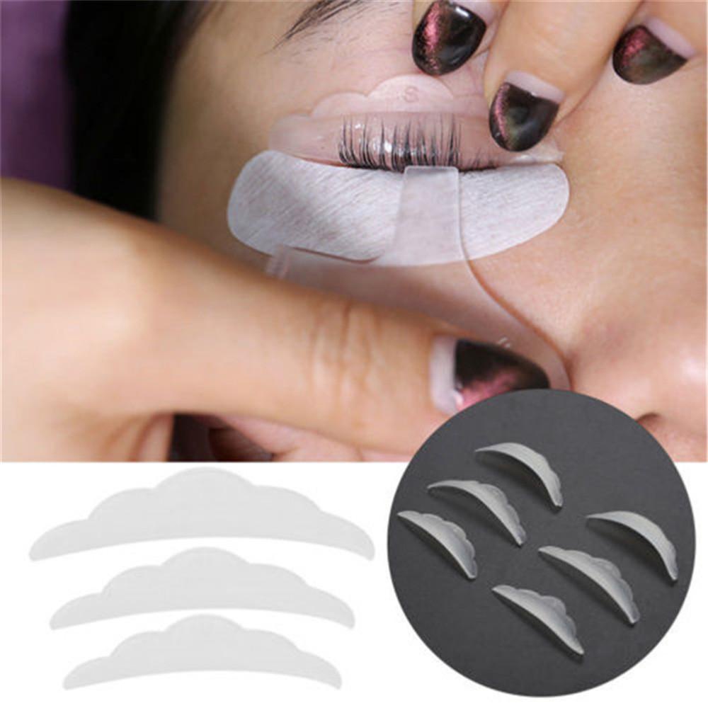 Solighter 3pasang Eyelashes Perm Hot Sale Silikon Tertanam Grafting Eyelashes