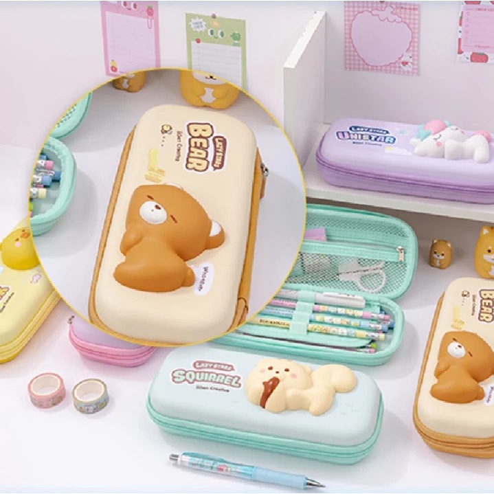 

Promo Kotak Tempat Pensil Squishy Waterproof Karakter