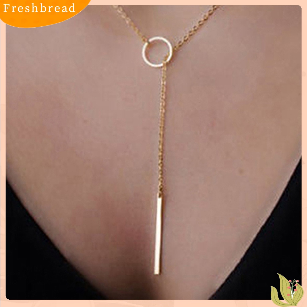 [Fresh] Kalung Choker Warna Emas Bentuk Permen Bahan Alloy untuk Wanita