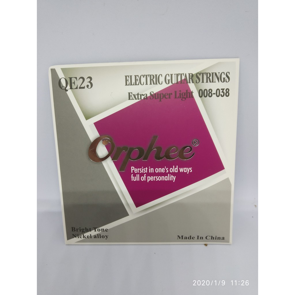 Senar gitar akustik Dan elektrik orphee nilon