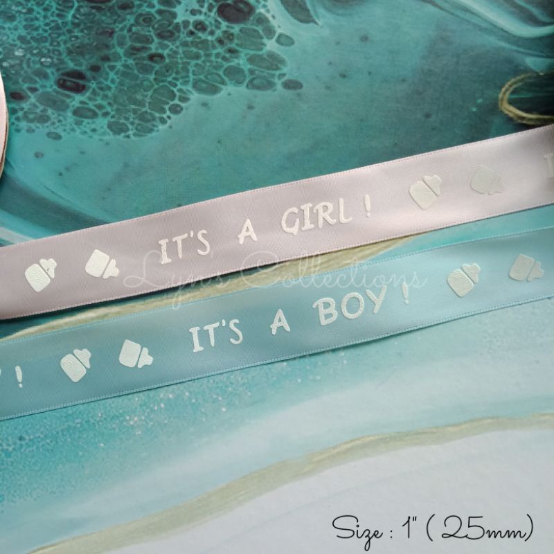 

Pita Satin Girl dan Boy | Pita Satin Hampers One Faced 1 Sisi