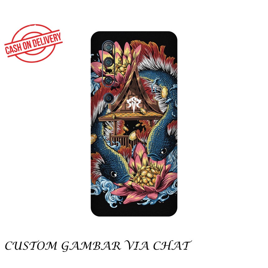 GARSKIN/STICKER HANDPHONE XIAOMI MI 10 PRO CUSTOM