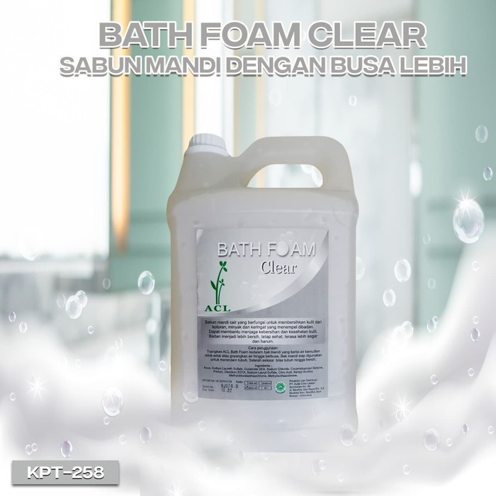 Sabun Mandi Cair Refill 5 Liter Murah Bath Foam Clear