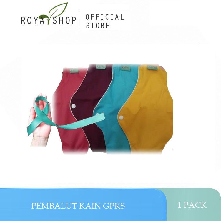 Pembalut kain cuci ulang gpks bertahan 4-5 tahun | Herbal