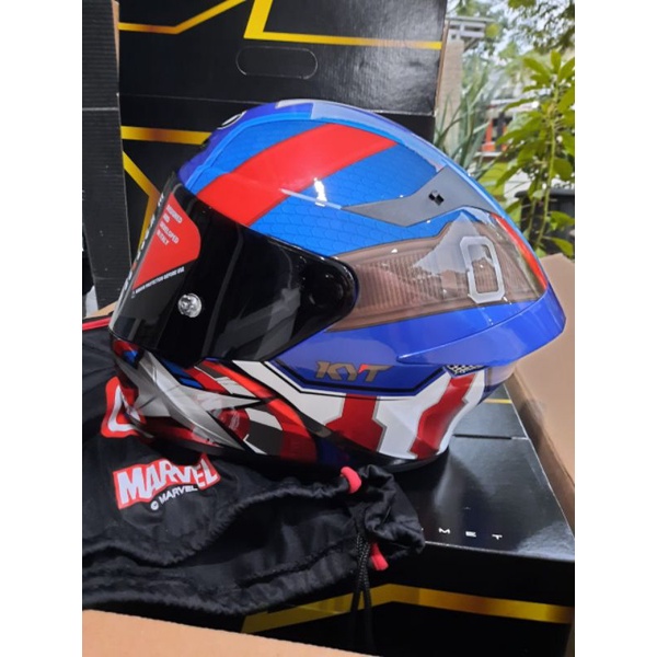 KYT TT Course Marvel Captain America