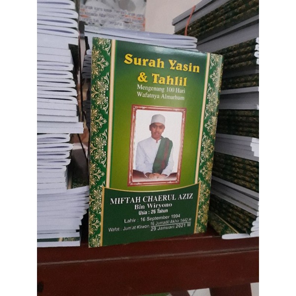 Buku Yasin isi 64 halaman