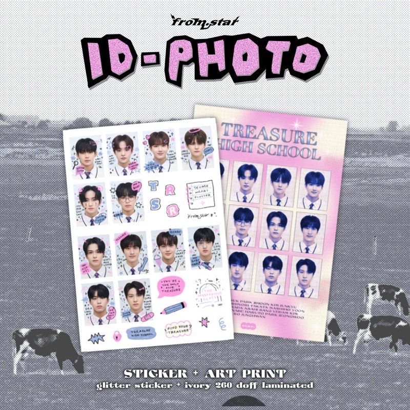 

[from.star] TREASURE ID STICKER | Deco stickers