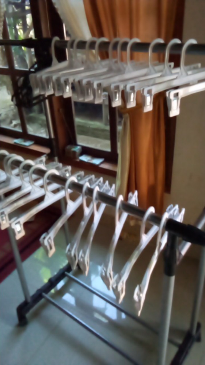 Hanger Jepit Dewasa 30 Cm / Hanger Jepit Kerudung