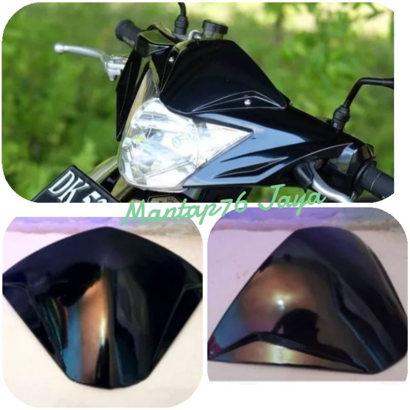 Visor variasi MX lama MX new 135 hitam