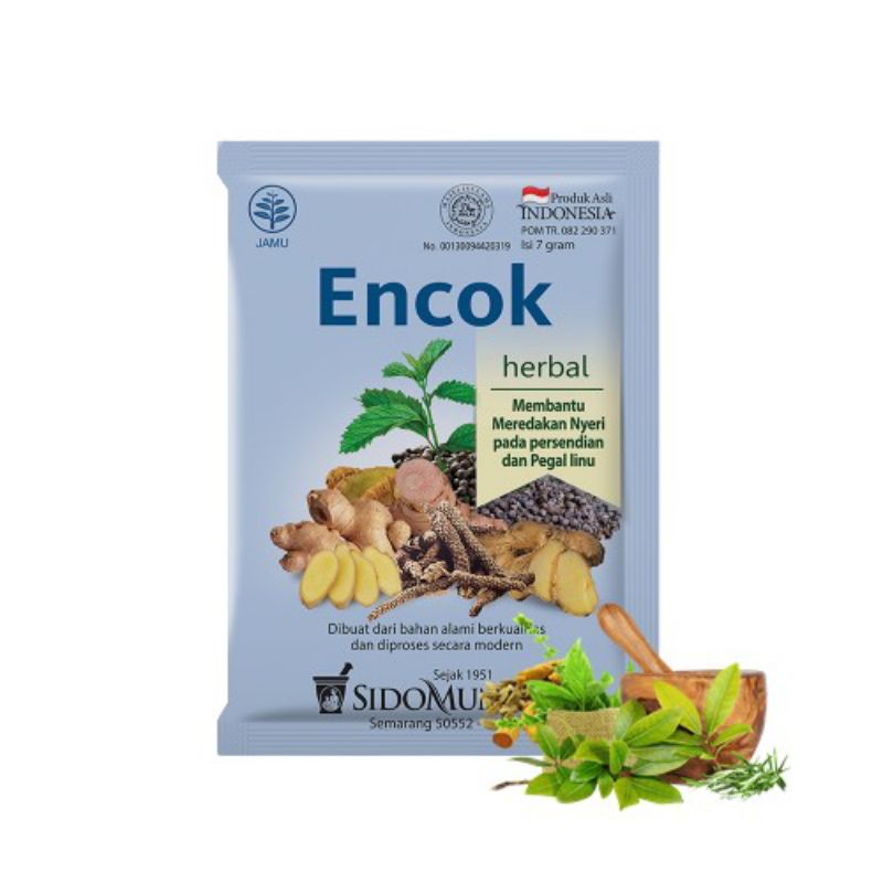 

JAMU ENCOK SIDOMUNCUL 1 PAK (10 sachet)