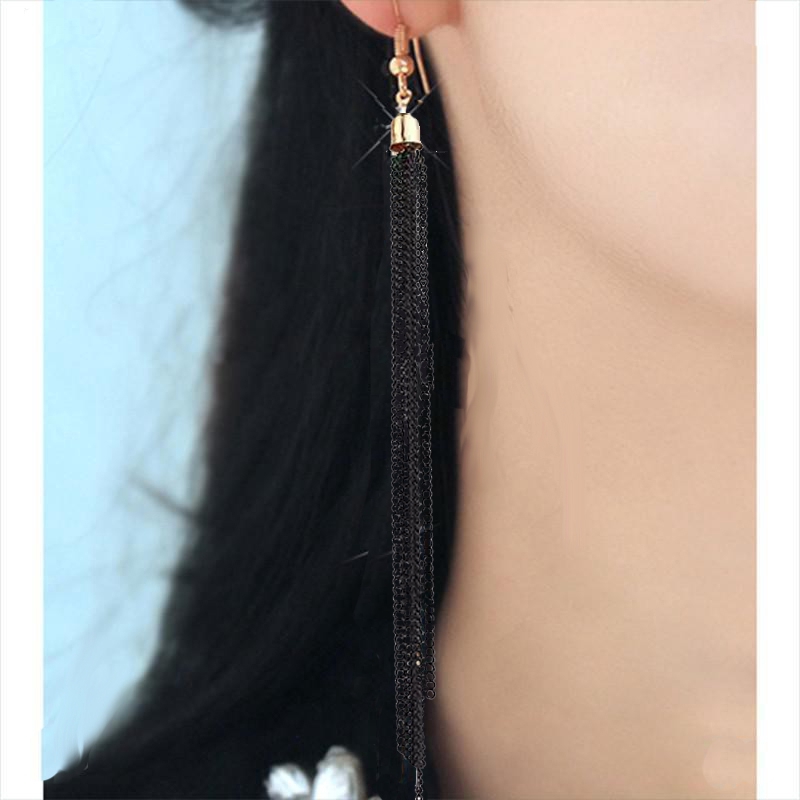 Anting wanita panjang kekinian style korea 401