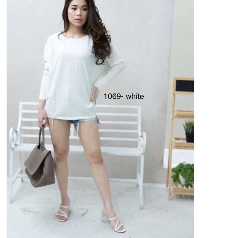 knitted korean style blouse rajut premium blouse jumbo