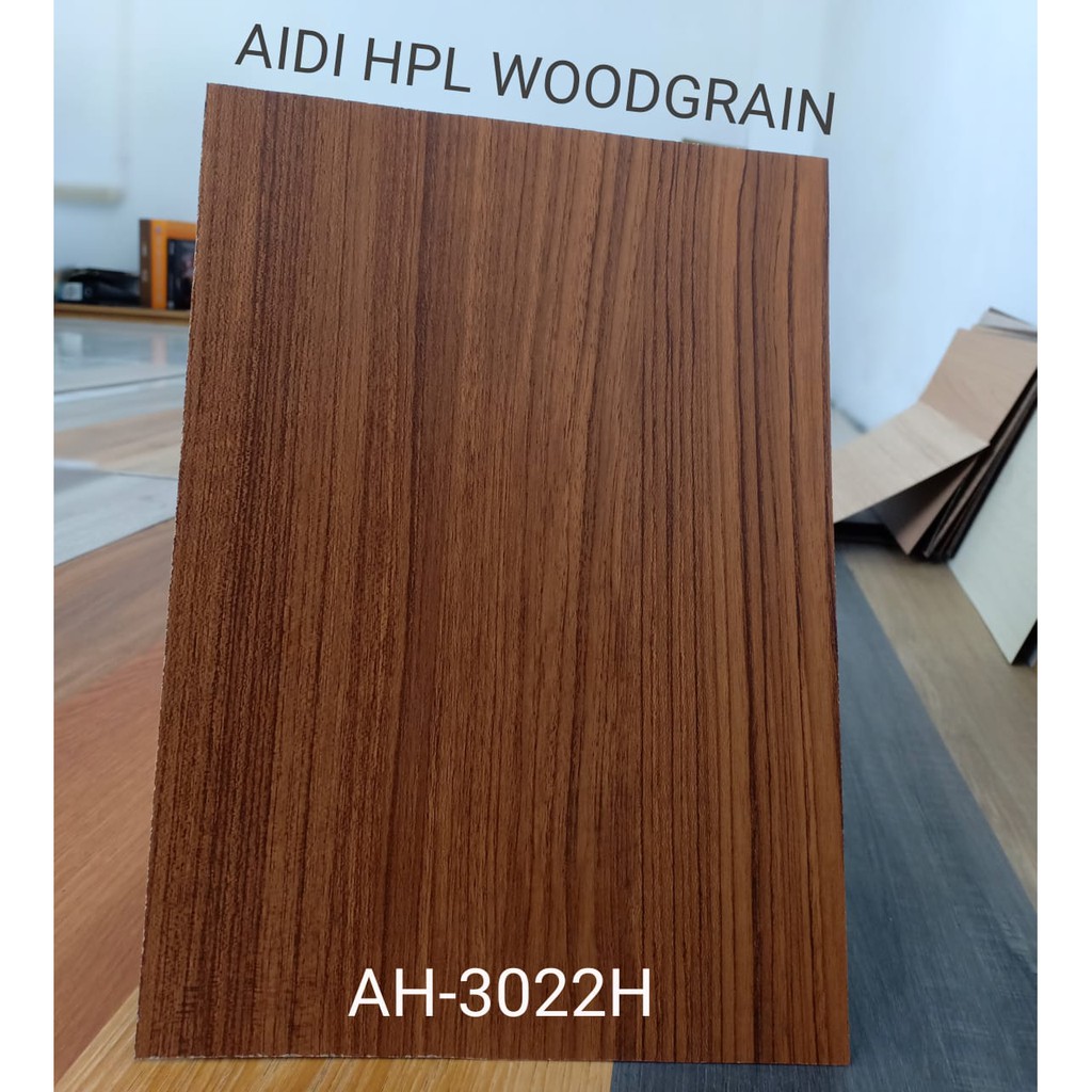 AH 3022H BROWN TEAK HPL  URAT KAYU HPL  WOODGRAIN HPL  AIDI 