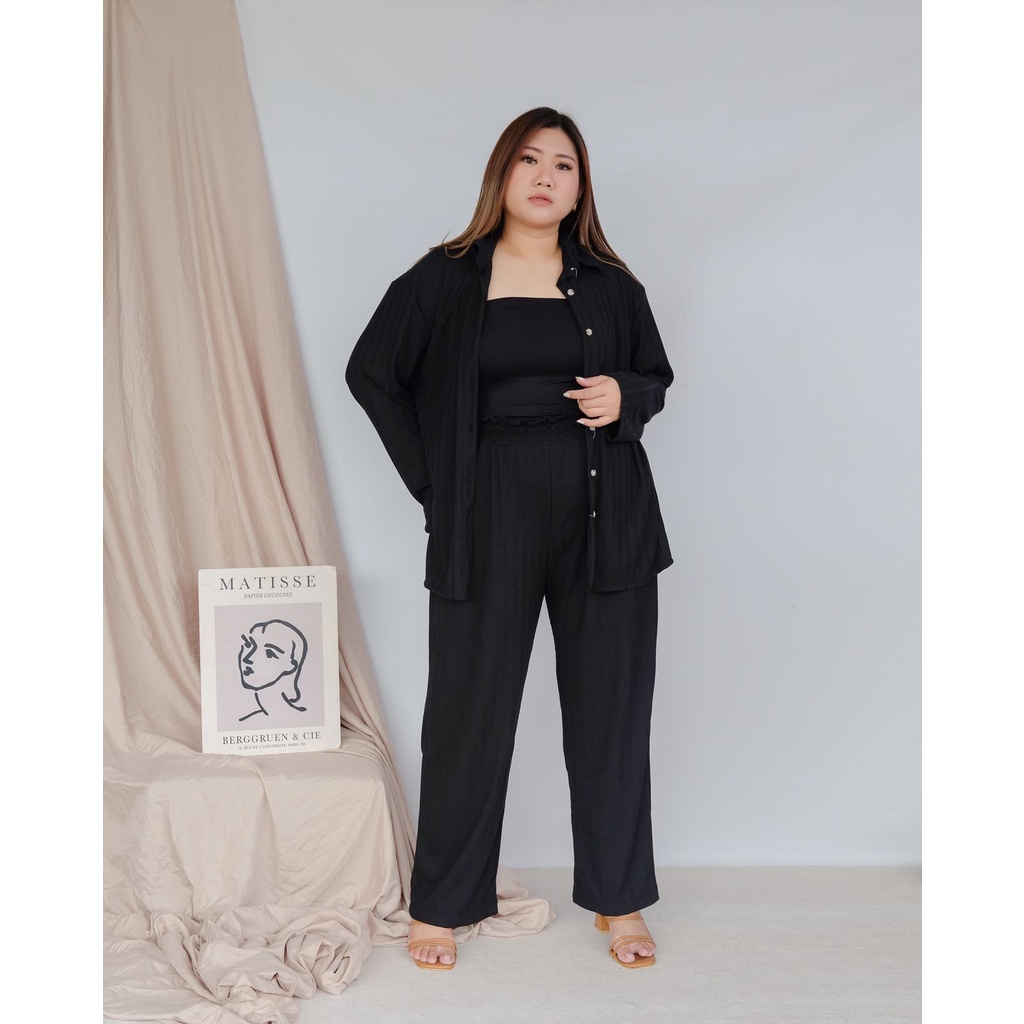 BIGWELL ADELE SET BIGSIZE/ PLUSSIZE/ PAKAIAN BIGSIZE/ PAKAIN PLUSSIZE/ PAKAIAN JUMBO/ BAJU JUMBO/ SET JUMBO/ SET PLUSSIZE