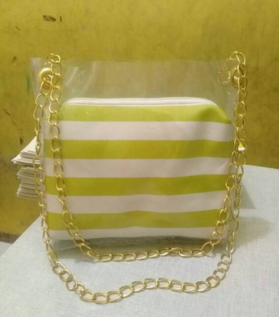 Sling bag Hanyp mika transparan tas selempang wanita cantik tas mini