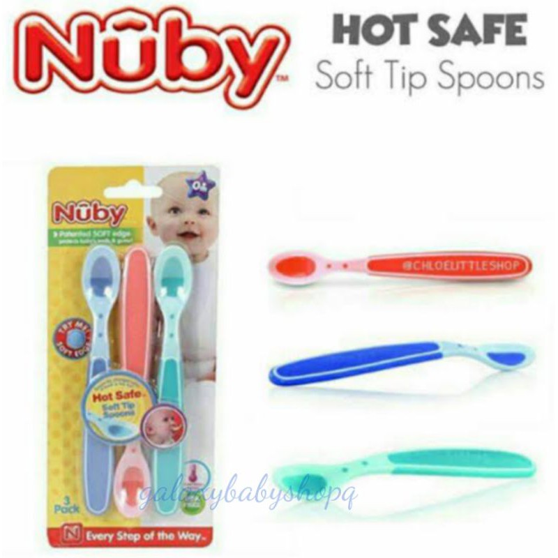 Nuby 3 pack hot safe spoon