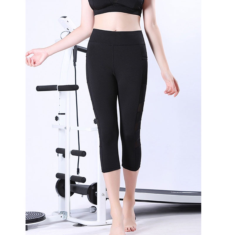 Yoga Legging Celana Sport Wanita High Waist Polos Import High Quality KZ865