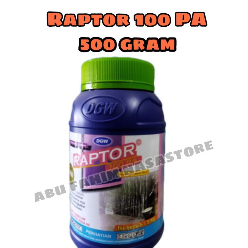 RAPTOR 100 PA 500 GRAM / ZPT RAPTOR 100 PA / ZPT PENAMBAH GETAH KARET