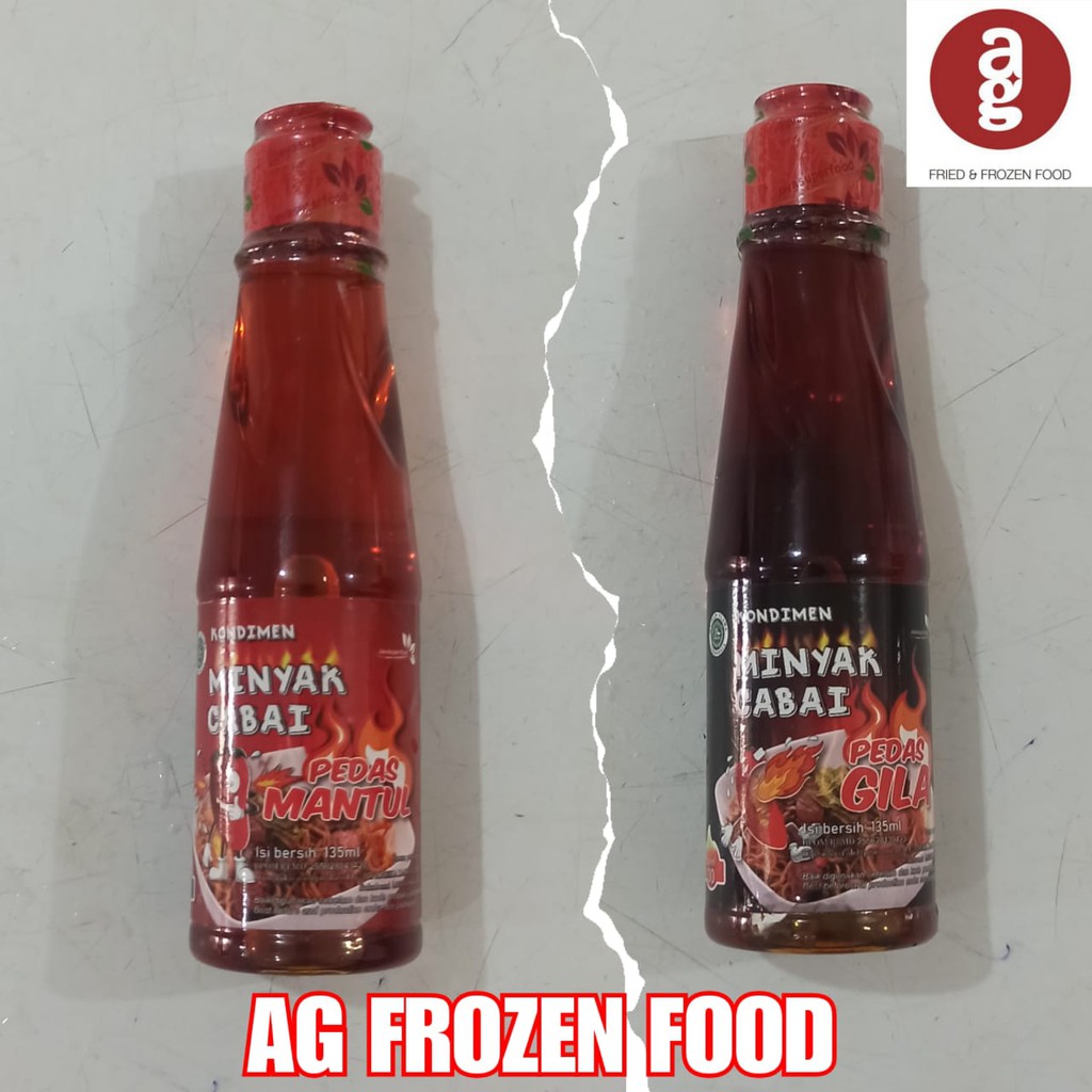 

JSF Korea Kondimen Minyak Cabai Pedas Mantul & Pedas Gila 135ml