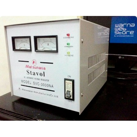 Stabilizer Matsunaga 3000w Stavol SCV 3000N 3000 watt SVC-3000VA