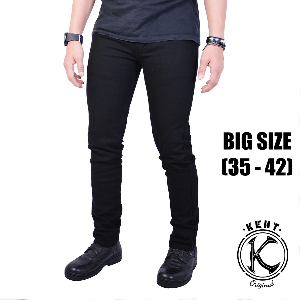 Kent Long Jeans BIG SIZE Black