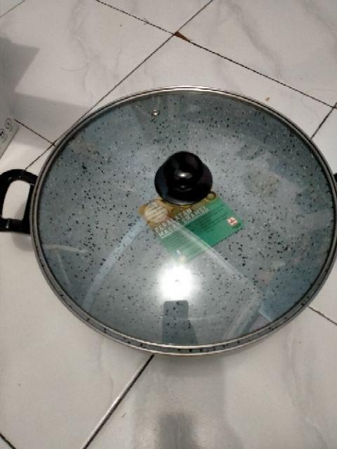 Wajan Maspion Deepwok Pornito Porcelain Granito 33cm Kode Hip