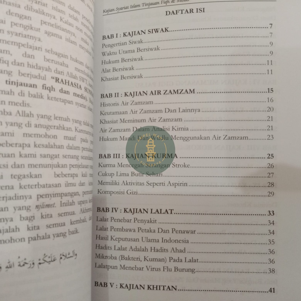 RAHASIA SUNNAH Kajian Syariat Islam Tinjauan Fiqh &amp; Medis - Mujizat