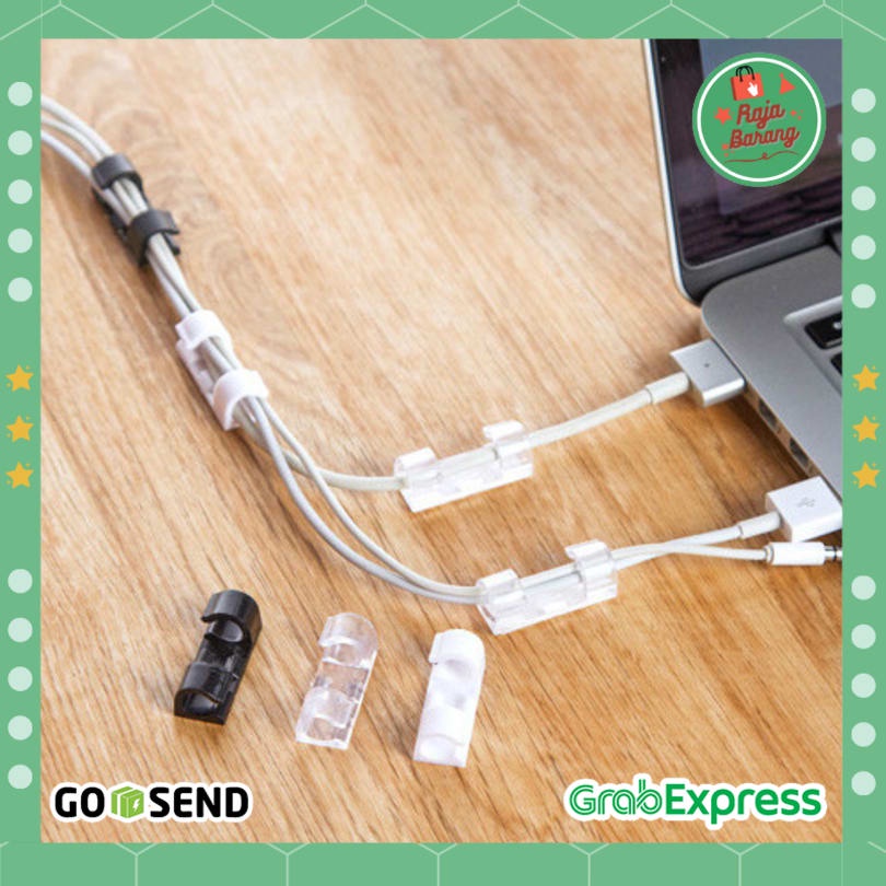 

Klip Kabel Organizer Cable Clip 20 PCS