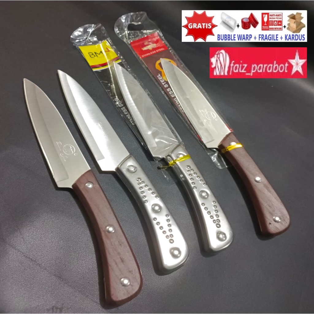 Pisau QIAN JIN Pisau Besi Stainless Super Tajam BMW