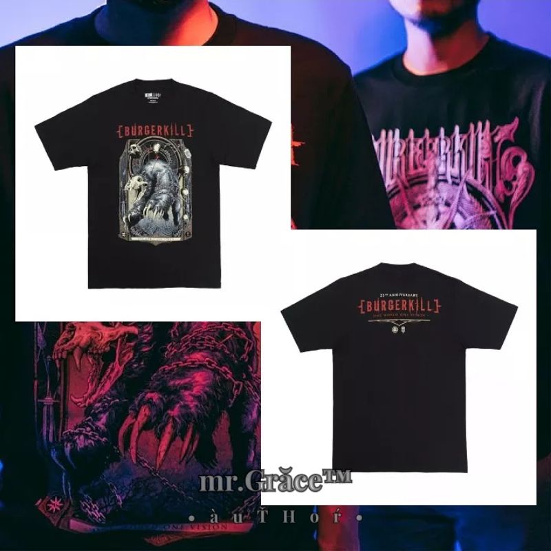 Burgerkill X Maternal - Uprising - Burgerkill 25th Anniversary - T-Shirt.  • One World One Vision •