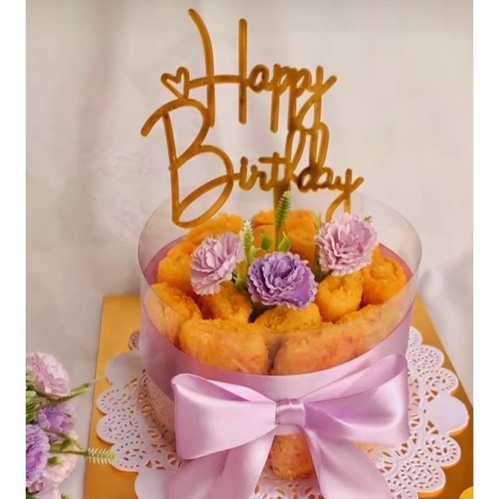 

risol ulang tahun/kue ulang tahun risol