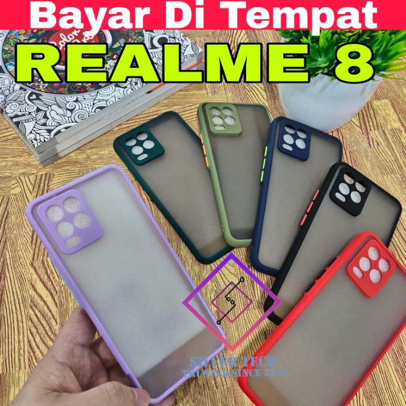 kesing Realme 8 / 8 Pro / 8 5G Softcase Realme 8 / 8 Pro / Realme 8 5G Silicon Realme 8 / 8 Pro