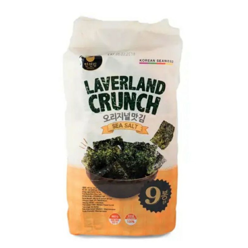 

Laverland Crunch Seaweed Rasa Seasalt