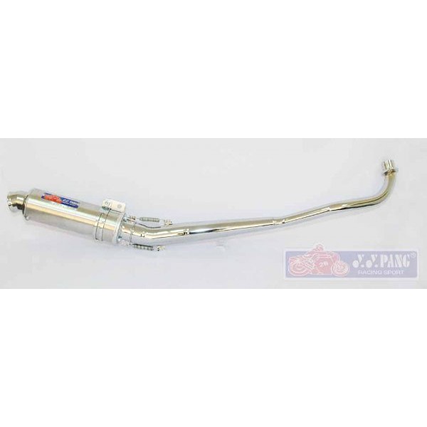 knalpot YY Pang YYpang Jupiter Z Vega R Chrome original malaysia orisinil kenalpot snalpot asli db k