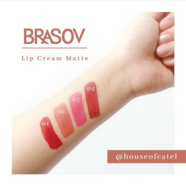 Brasov Lip Cream Matte 6gr