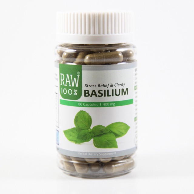 RAW100 - Basilium/ Stress Relief & Mental Clarity