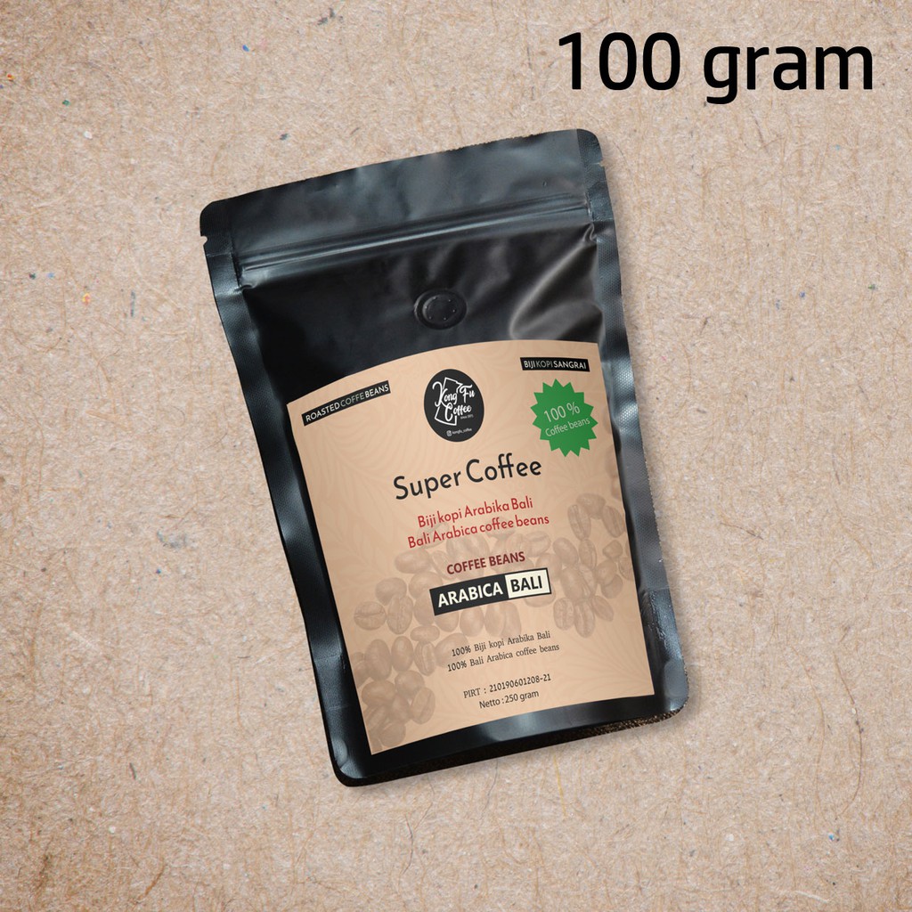 

Kopi Bubuk / Biji Arabika Bali 100Gram