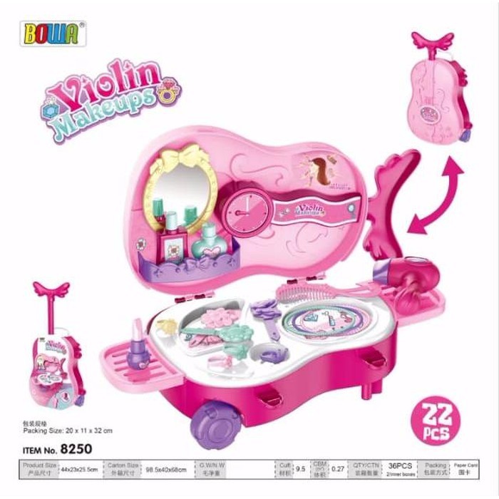 mwn.toys Mainan Anak Make Up Dresser Violin Biola No.5023