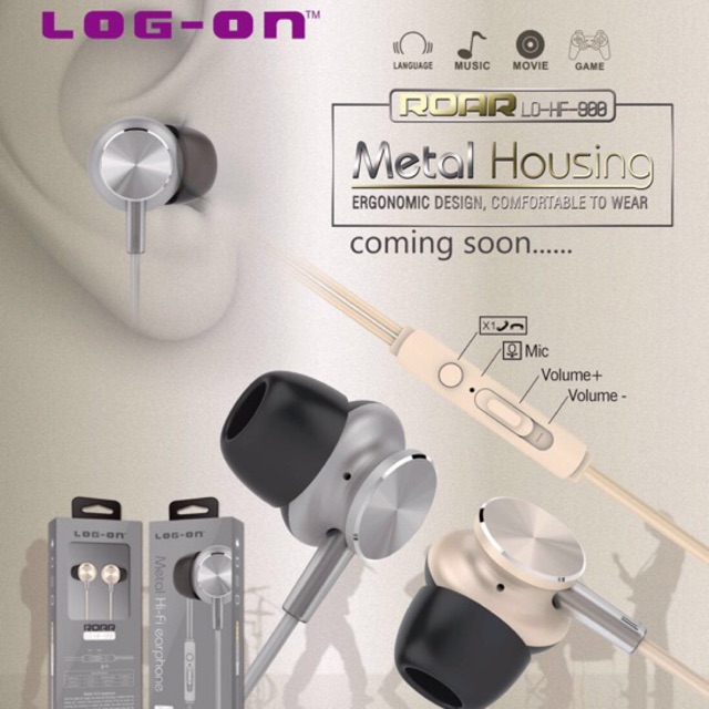 HANDSFREE/ HF/ HEADSET LOGON ROAR HF-900