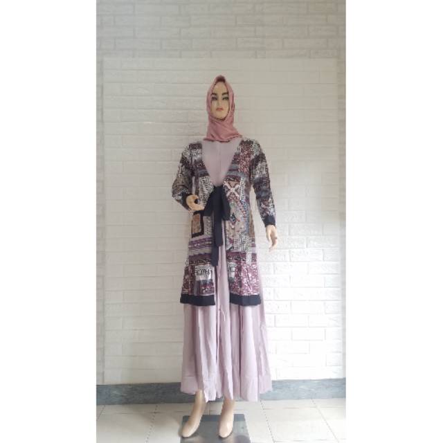 Gamis Lady Zara 483 - Peach