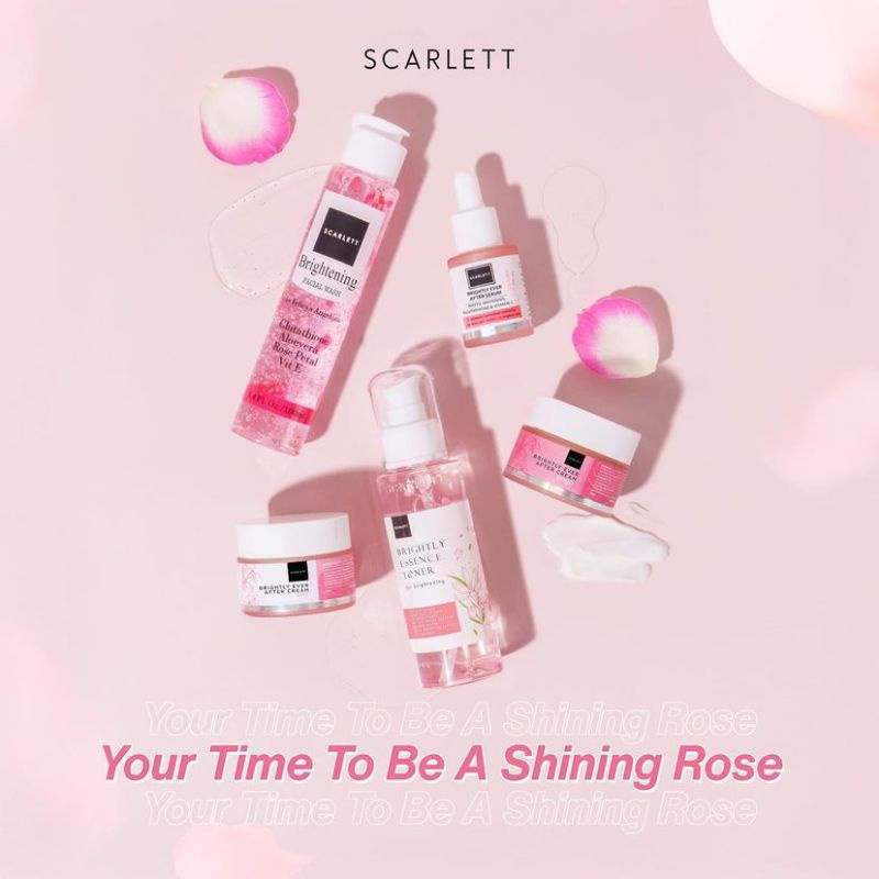 SCARLETT PAKET WAJAH BRIGHTLY SERIES