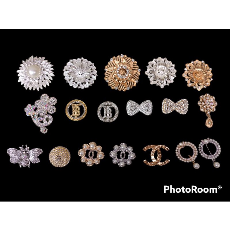 Bros hijab / aksesoris hijab /bros dagu