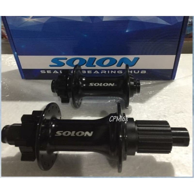 HUB FREEHUB SOLON DH952 BOOST 28H DISC BRAKE 6 BOLTS TA 6 PAWLS BLACK JANGKRIK