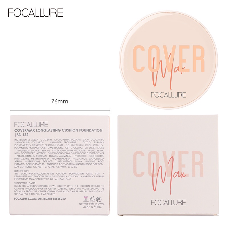 Focallure Cushion Covermax Focallure BB Cushion Focallure Bedak Focallure BB Cream Focallure Foundation Focallure Focallur Focalure Fucallure Focalure Foccalure