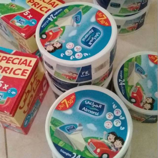 Keju almarai isi 24 pcs / Keju Mpasi / Keju segitiga / keju Triangle / Keju Arab / Oleh-Oleh Umrah