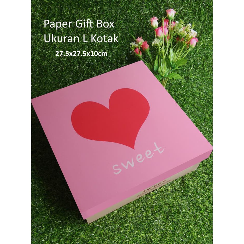 

Paper Gift Box L KOTAK / Kotak Kado Serbaguna HAPPY DAY - Versi 2