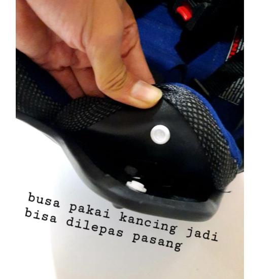 "Bna31au22ᴬ" helm ink centro hitam doff grade ori