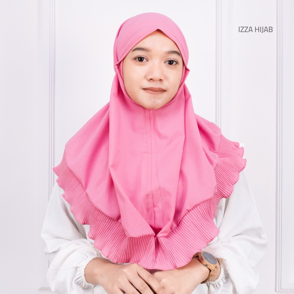 HIJAB BERGO PLISKET BERGO TALI MARYAM PLISKET NON PET IDOLA BERGO MARYAM PLISKET DIAMOND