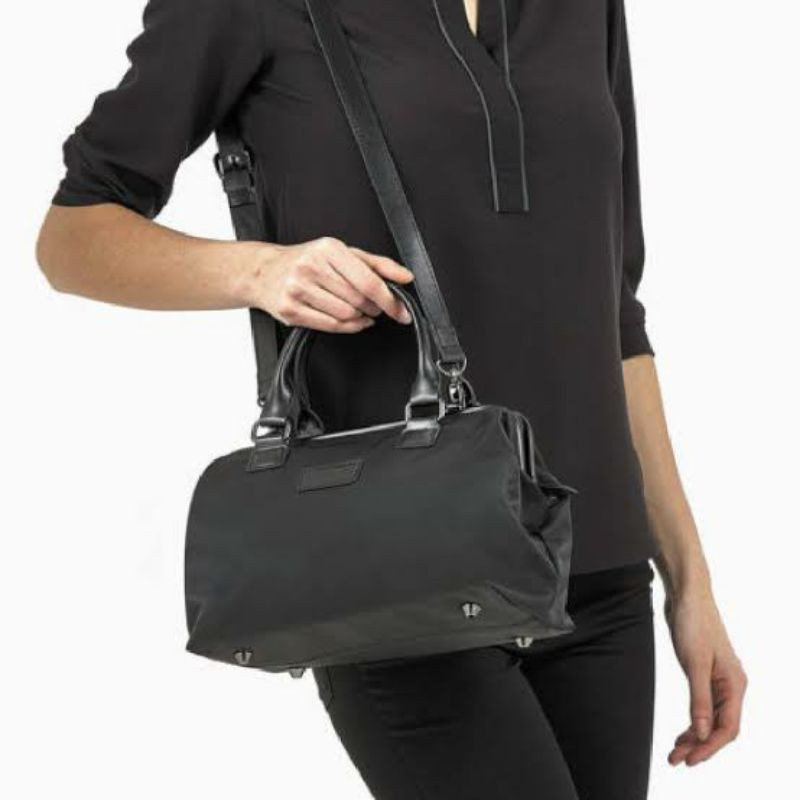 Lipault Lady Plume Bowlling Bag S FL Black